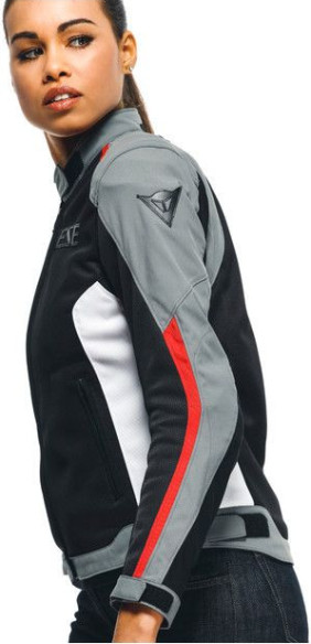 Geaca Moto Textila Dama Hydraflux 2 Air D-Dry Black/Charcoal-Gray/Lava-Red 23