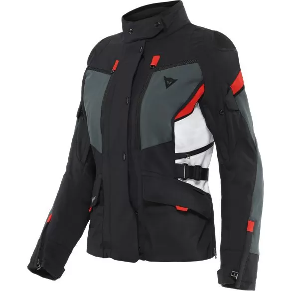 Geaca Moto Textila Dama Carve Master 3 Gore-Tex Black/Ebony/Lava-Red 23