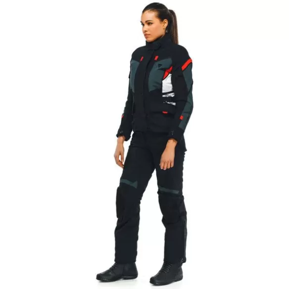 Geaca Moto Textila Dama Carve Master 3 Gore-Tex Black/Ebony/Lava-Red 23