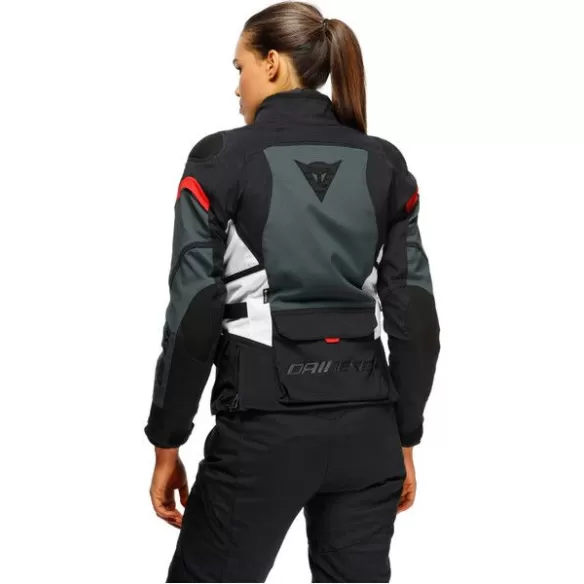 Geaca Moto Textila Dama Carve Master 3 Gore-Tex Black/Ebony/Lava-Red 23