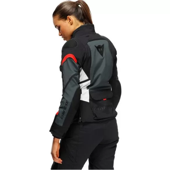 Geaca Moto Textila Dama Carve Master 3 Gore-Tex Black/Ebony/Lava-Red 23