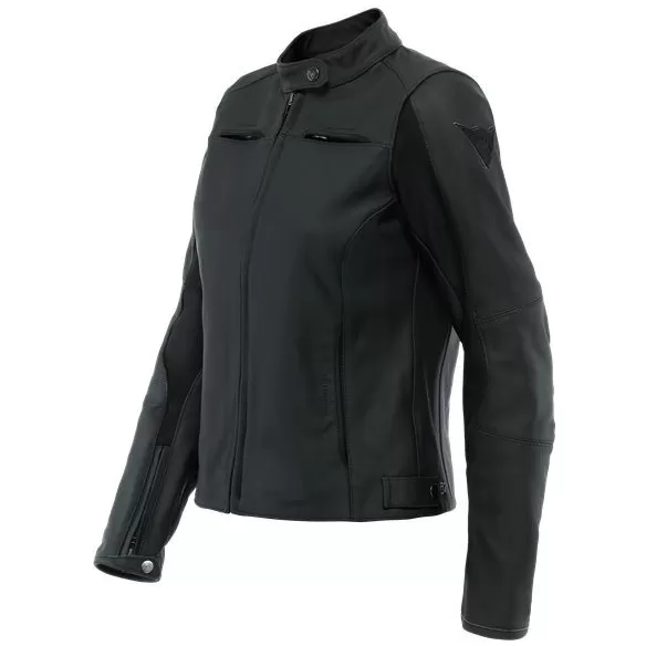 Geaca Moto Piele Dama Razon 2 Black 23