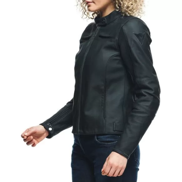 Geaca Moto Piele Dama Razon 2 Black 23