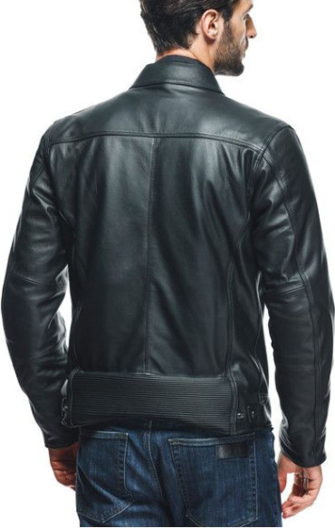 Geaca Moto Piele Zaurax Black 23