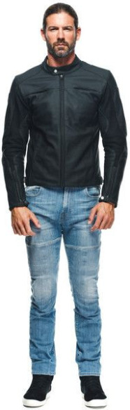 Geaca Moto Piele Razon 2 Black 23
