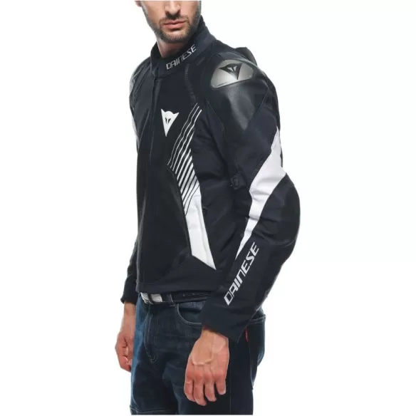 Geaca Moto Textila Super Rider 2 Absoluteshell Black/Black/White 23
