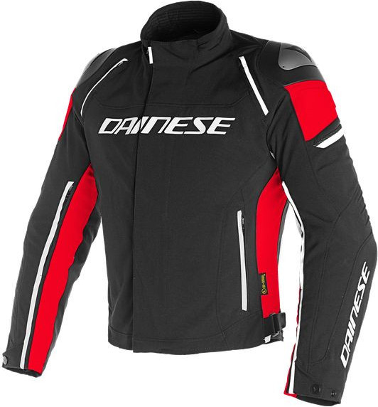 Geaca Moto Textila Racing 3 D-Dry Black/Black/Red 23