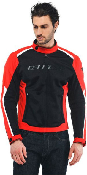 Geaca Moto Textila Hydraflux 2 Air D-Dry Black/Lava-Red 23