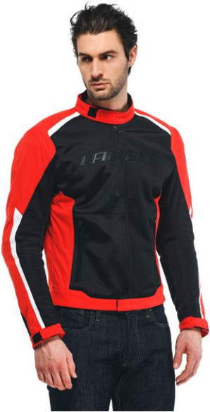 Geaca Moto Textila Hydraflux 2 Air D-Dry Black/Lava-Red 23