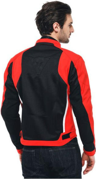 Geaca Moto Textila Hydraflux 2 Air D-Dry Black/Lava-Red 23