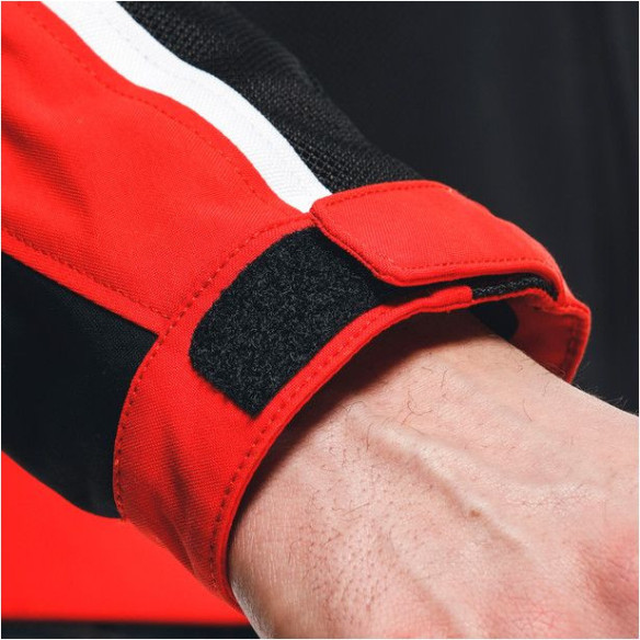 Geaca Moto Textila Hydraflux 2 Air D-Dry Black/Lava-Red 23