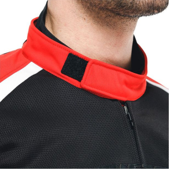 Geaca Moto Textila Hydraflux 2 Air D-Dry Black/Lava-Red 23