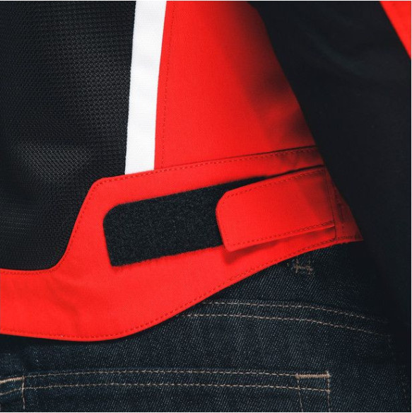 Geaca Moto Textila Hydraflux 2 Air D-Dry Black/Lava-Red 23