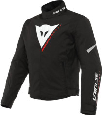 Geaca Moto Textila Veloce D-Dry Black/White/Lava-Red 23