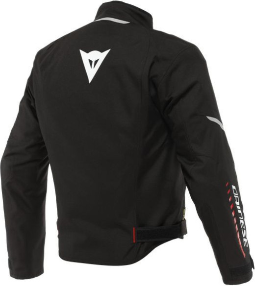 Geaca Moto Textila Veloce D-Dry Black/White/Lava-Red 23