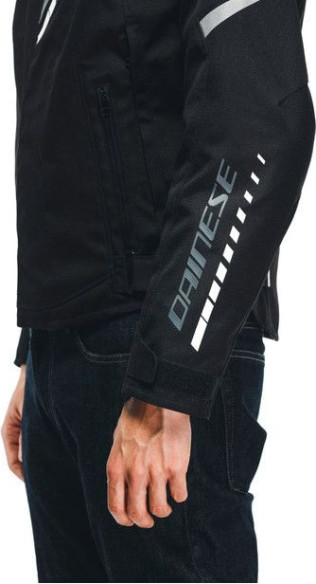 Geaca Moto Textila Veloce D-Dry Black/Charcoal-Gray/White 23