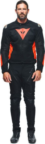Geaca Moto Textila Energyca Air Tex Black/Fluo-Red 23