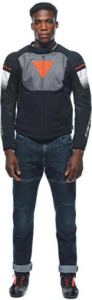 Geaca Moto Textila Air Fast Tex Black/Gray/White 23