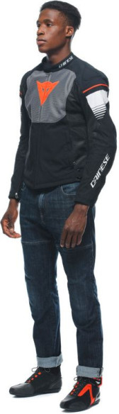 Geaca Moto Textila Air Fast Tex Black/Gray/White 23