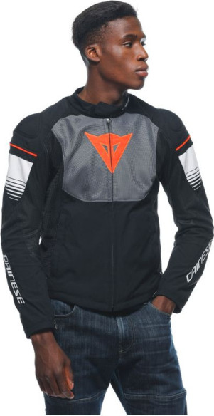 Geaca Moto Textila Air Fast Tex Black/Gray/White 23