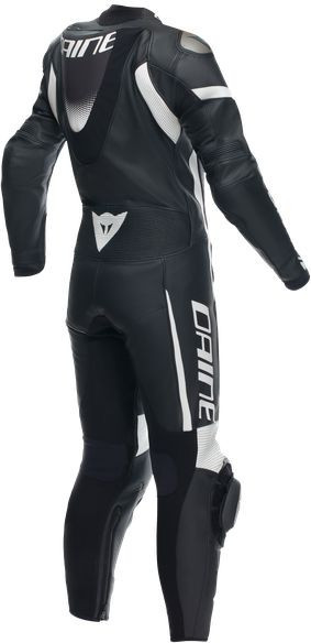 Combinezon Moto Piele Dama Grobnik Perforated 1 PC Black/Black/White 23