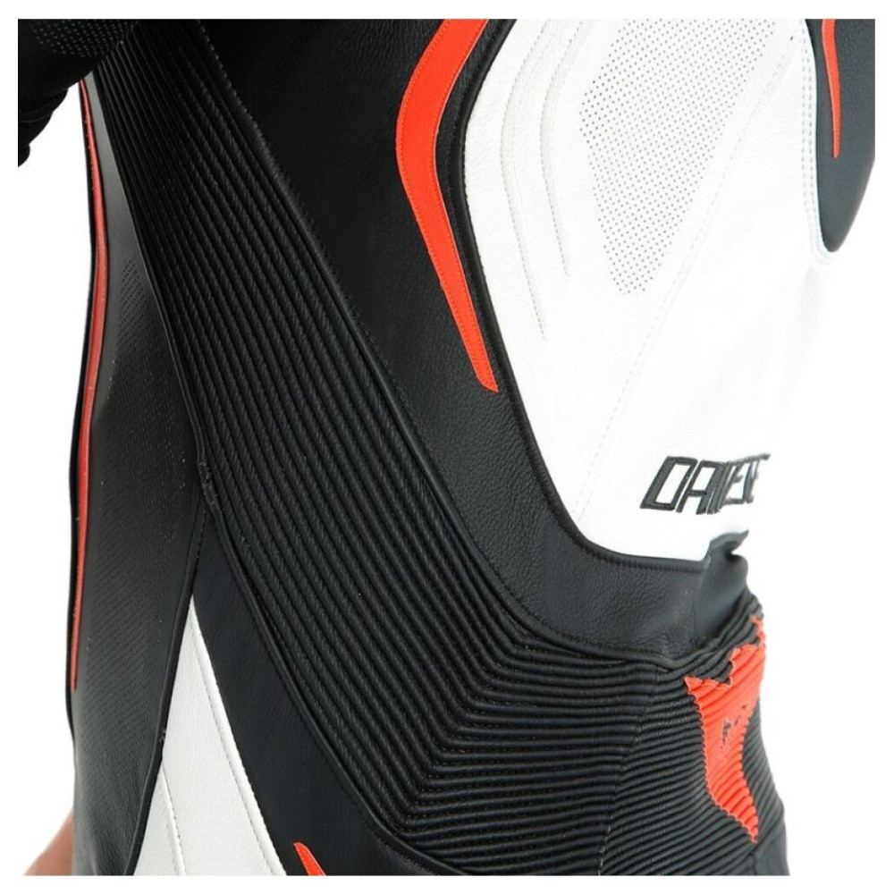 Combinezon Moto Piele Misano 2 D-Air Perforated 1Pc Black-White
