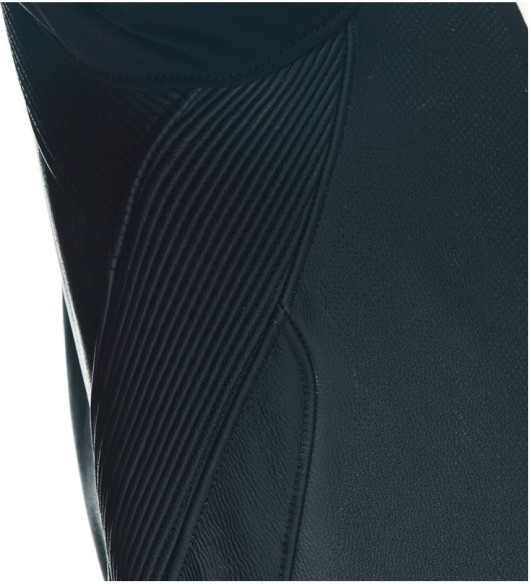 Combinezon Moto Piele Tosa 1 Pcs Perf Black/Black/White 23