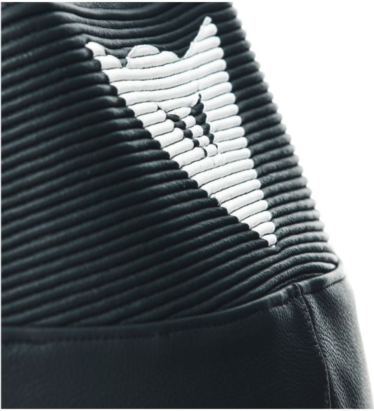 Combinezon Moto Piele Tosa 1 Pcs Perf Black/Black/White 23
