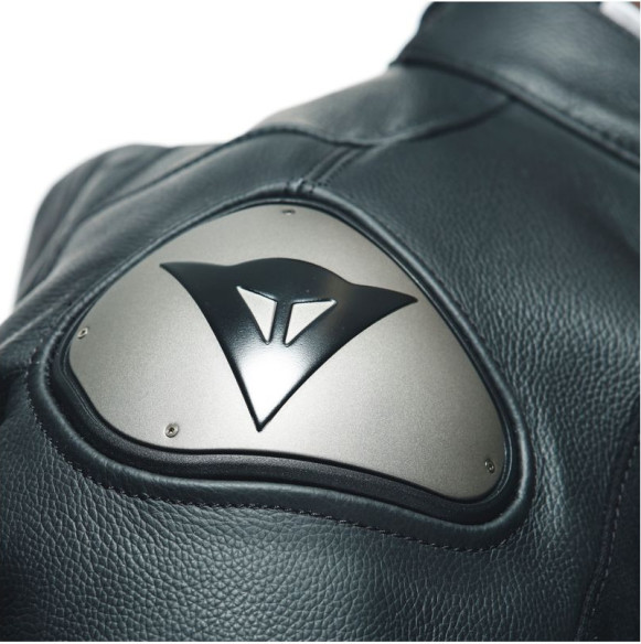 Combinezon Moto Piele Tosa 1 Pcs Perf Black/Black/White 23
