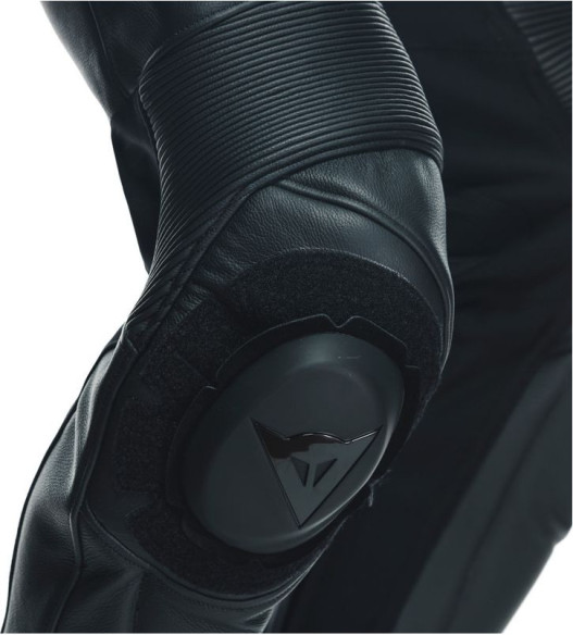 Combinezon Moto Piele Tosa 1 Pcs Perf Black/Black/White 23