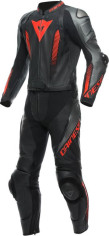 Combinezon Moto Piele Laguna Seca 5 2Pcs Black/Anthracite/Fluo-Red 23