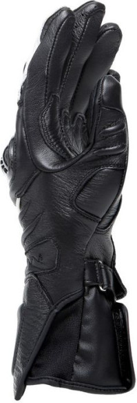 Manusi Moto Piele Dama Carbon 4 Long Black/Black/White 23