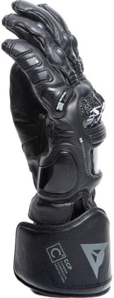 Manusi Moto Piele Druid 4 Black/Black/Charcoal-Gray 23