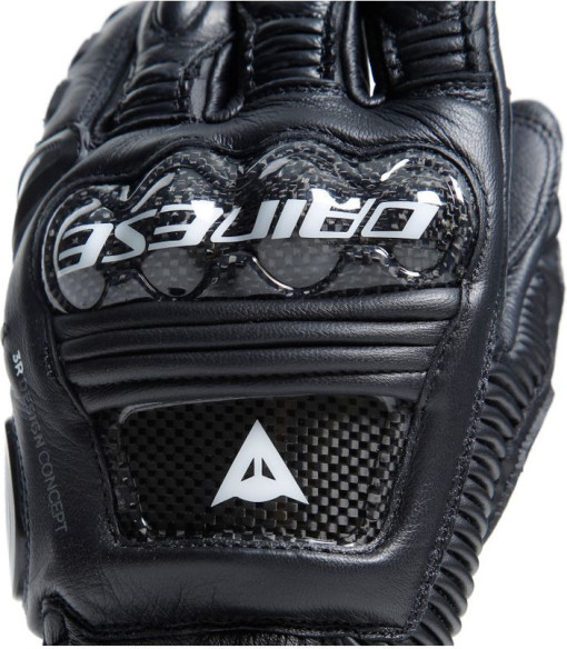 Manusi Moto Piele Druid 4 Black/Black/Charcoal-Gray 23
