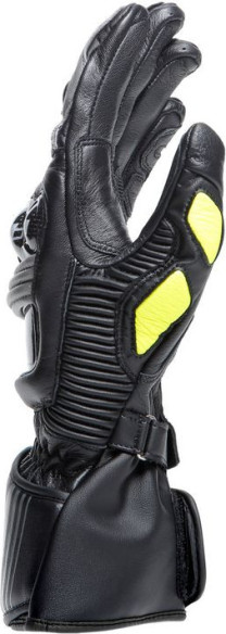 Manusi Moto Piele Druid 4 Black/Charcoal-Gray/Fluo-Yellow 23