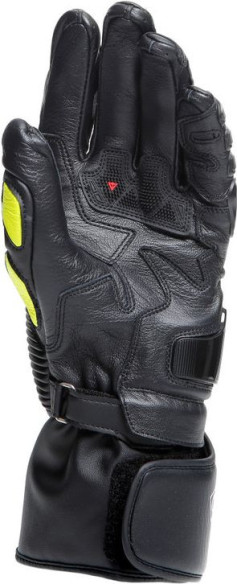 Manusi Moto Piele Druid 4 Black/Charcoal-Gray/Fluo-Yellow 23