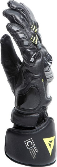 Manusi Moto Piele Druid 4 Black/Charcoal-Gray/Fluo-Yellow 23