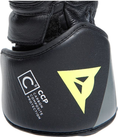 Manusi Moto Piele Druid 4 Black/Charcoal-Gray/Fluo-Yellow 23
