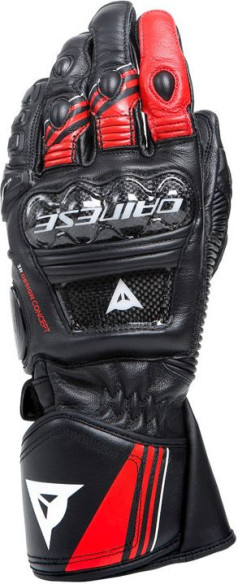 Manusi Moto Piele Druid 4 Black/Lava-Red/White 23