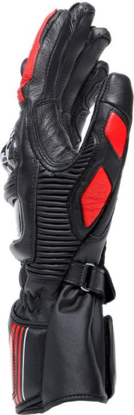 Manusi Moto Piele Druid 4 Black/Lava-Red/White 23