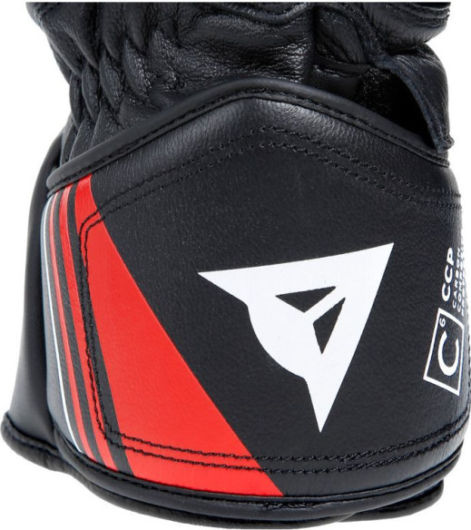 Manusi Moto Piele Druid 4 Black/Lava-Red/White 23