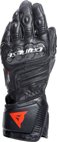 Manusi Moto Piele Carbon 4 Long Black/Black/Black 23