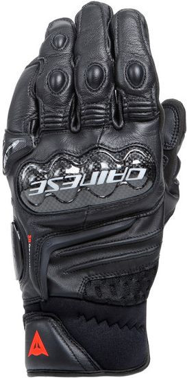 Manusi Moto Piele Carbon 4 Short Black/Black 23