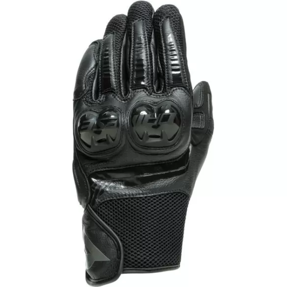 Manusi Moto Piele Mig 3 Unisex Black/Black 23