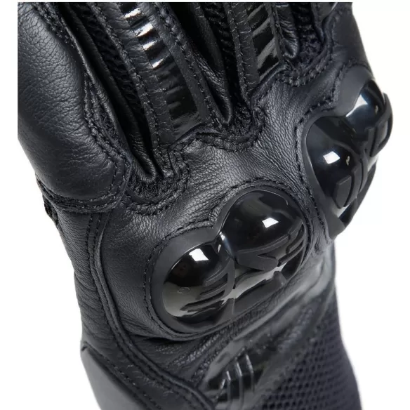 Manusi Moto Piele Mig 3 Unisex Black/Black 23