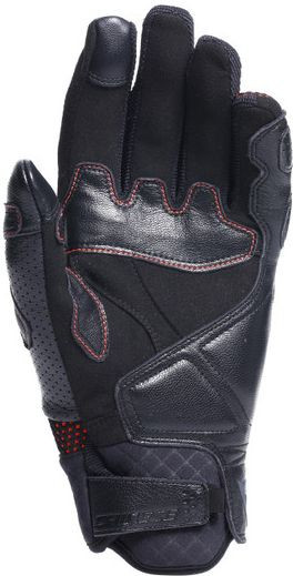Manusi Moto Textile Unruly Ergo-Tek Black/Fluo-Red 23