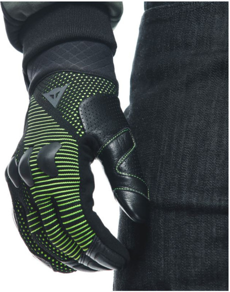 Manusi Moto Textile Unruly Ergo-Tek Anthracite/Acid-Green 23