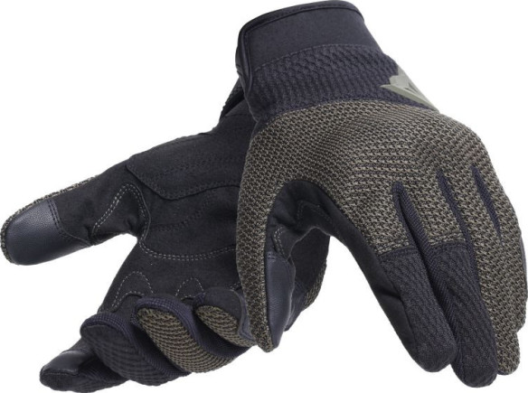 Manusi Moto Textile Torino Black/Grape-Leaf 23