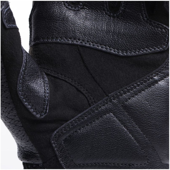 Manusi Moto Textile Torino Black/Grape-Leaf 23