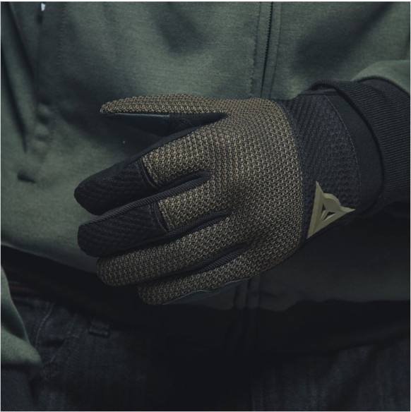 Manusi Moto Textile Torino Black/Grape-Leaf 23